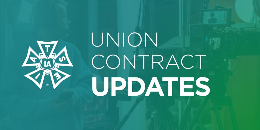 IATSE Union Contract Update