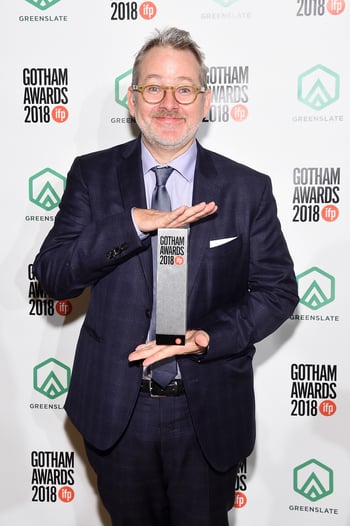 Morgan Neville backstage in the GreenSlate Greenroom during IFP's 28th Annual Gotham Independent Film Awards at Cipriani, Wall Street on November 26, 2018 in New York City.