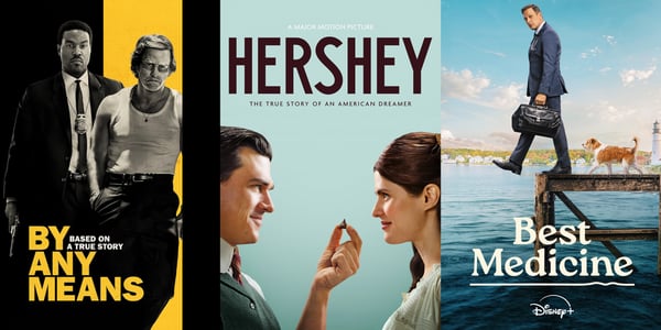 GreenSlate client projects By Any Means, Hershey, and Best Medicine