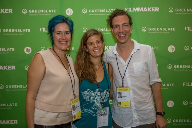 Sara Maamouri, Bridgette Auger, and Hal Scardino