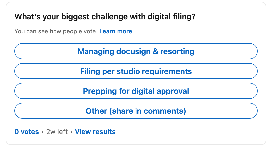 biggest challenge with digital filing