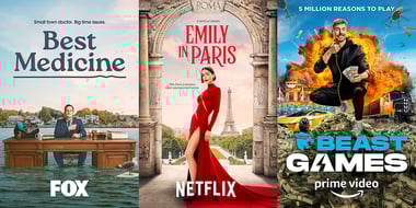 Best Medicine, Emily in Paris, Beast Games