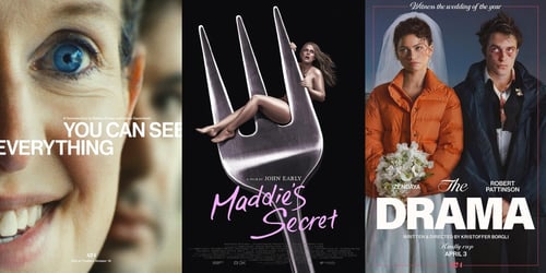 GreenSlate client project Gotham Awards nominees for 2026 including You Can See Everything, Maddie's Secret, and The Drama
