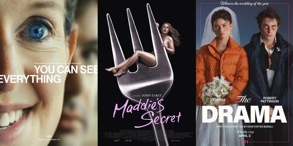 GreenSlate client project Gotham Awards nominees for 2026 including You Can See Everything, Maddie's Secret, and The Drama